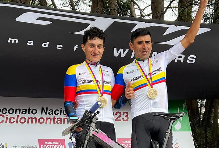 Diego Arias Cuervo e Duvan Pena sono CAMPIONI NAZIONALI COLOMBIANI 2023/2024 per le categorie XCO Elite e Under 23!